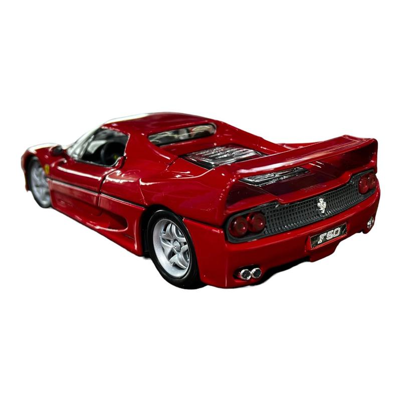 Miniatura Ferrari F50 Vermelho Burago 1:24 - Carrinhos e Cia